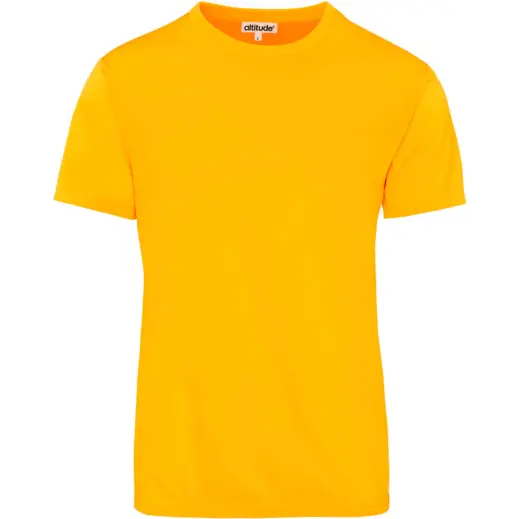 Unisex Activ T-Shirt Yellow Front